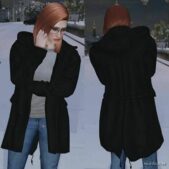 GTA 5 Player Mod: Recolored Parka | Textures | For MP Female (Image #5)