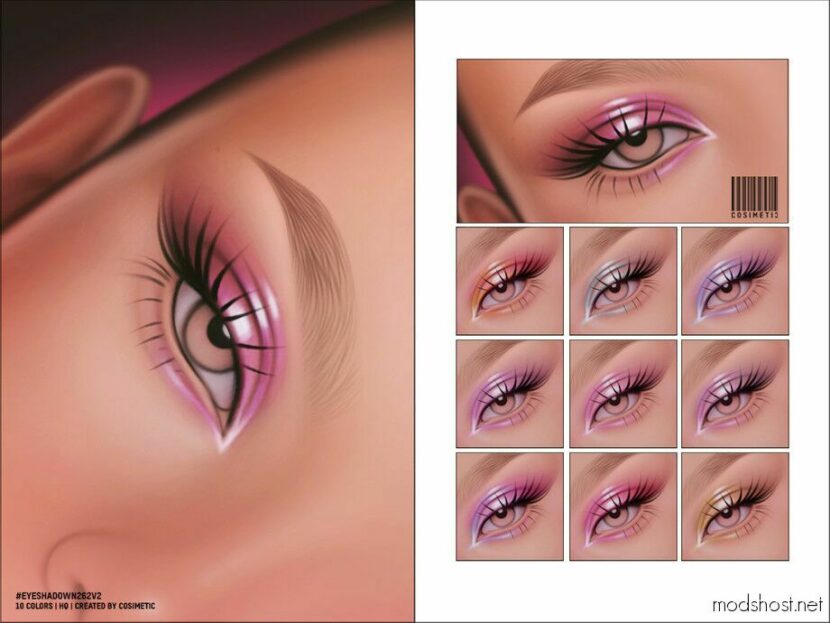 Eyeshadow N262 V2 Glossy Version for Sims 4