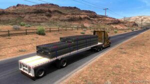 ATS Trailer Mod: Ravens Eclipse Flatbed 1.48 (Image #2)