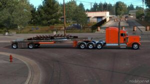 Manac Darkwing Flatbed [1.48] for American Truck Simulator