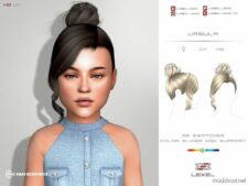 Ursula Child Hairstyle for Sims 4