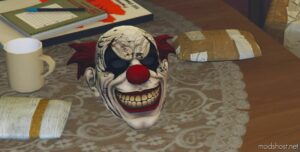 18TH Street Gang Clown Mask For MP Male for Grand Theft Auto V