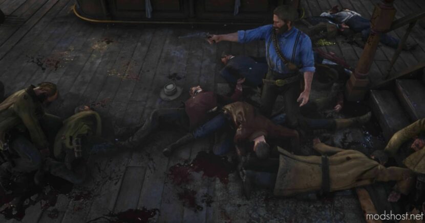 Improved Blood V1.5 for Red Dead Redemption 2