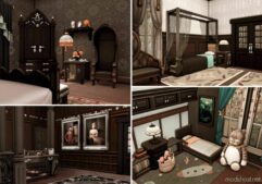 Sims 4 House Mod: Dark Mansion No CC (Image #3)