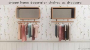 Dream Home Decorator Shelf Override for Sims 4