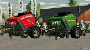 FS22 Fendt Baler Mod: Rotana 160V / Massey Ferguson 4160V (Image #3)