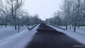 ETS2 Winter Mod: Frosty Winter Weather Mod V9.6 1.48.5 (Image #3)
