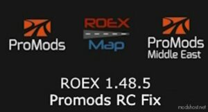 Roex [1.48.5] Promods 2.67 FIX V0.1 for Euro Truck Simulator 2