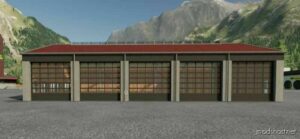 FS22 Placeable Mod: Austria Modding Modern Shed V1.0.2 (Image #3)