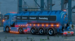 GTA 5 Vehicle Mod: Scania R520 V8 S.P.J Jansen B.V. (Image #2)