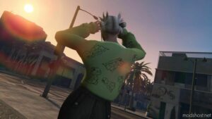 GTA 5 Player Mod: Valériane TOP For MP Female (Image #2)