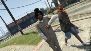 GTA 5 Player Mod: Dickies Khaki Outfit For Franklin (Image #2)