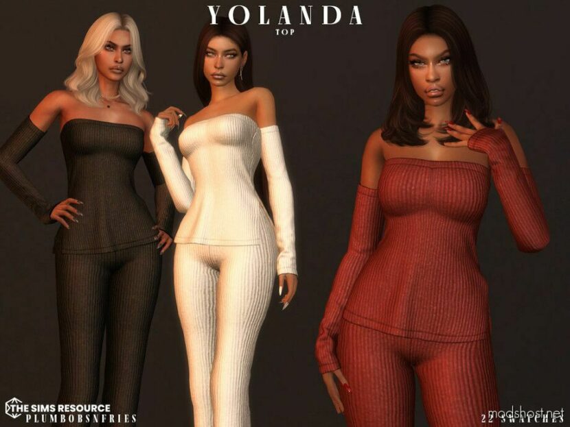 Yolanda SET for Sims 4