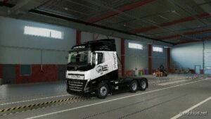 ETS2 Volvo Skin Mod: Alexander 04 Volvo FH 2022 Globetrotter (Image #2)