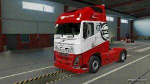 ETS2 Volvo Skin Mod: Alexander 02 Volvo FH Globetrotter 2012 (Image #2)