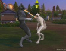 Sims 4 Mod: Digitigrade Werewolves (Override) (Image #3)