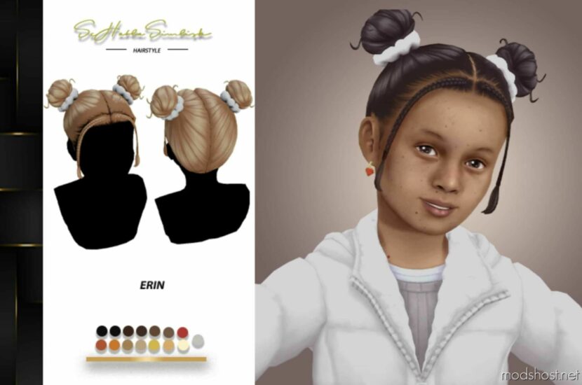 Erin Hairstyle For Children for Sims 4