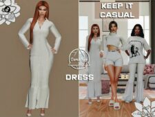 Keep IT Casual Collection for Sims 4