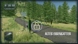 FS22 Placeable Mod: OLD Iron Gate (Image #7)