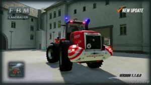Fire Brigade Wheel Loader V1.1 for Farming Simulator 22
