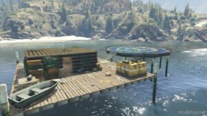 GTA 5 Map Mod: OLD Zombie Survival Base ON Water V1.0.1 (Image #4)