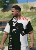 GTA 5 Player Mod: Scarface And Oppenheimer T-Shirts (Image #4)