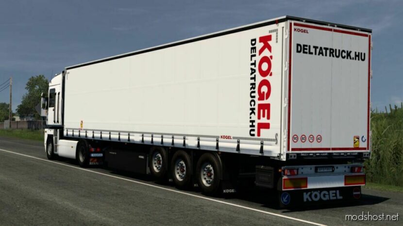 Deltatruck Skin For Kogel Cargo for Euro Truck Simulator 2