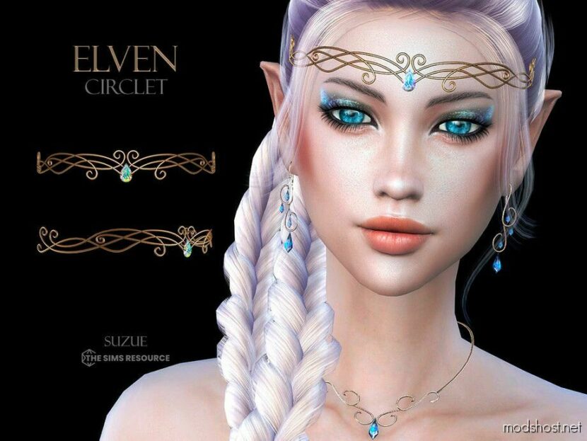 Elven Circlet for Sims 4