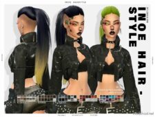 Inoe Hairstyle for Sims 4