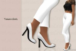 Sims 4 Female Shoes Mod: Heels Tamara (Image #2)