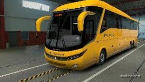 Scania G7 BUS Volánbusz (Yellow) for Euro Truck Simulator 2