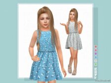 Violaine Dress for Sims 4