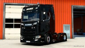 Scania S Munz DieselTV Skin [1.48] for Euro Truck Simulator 2