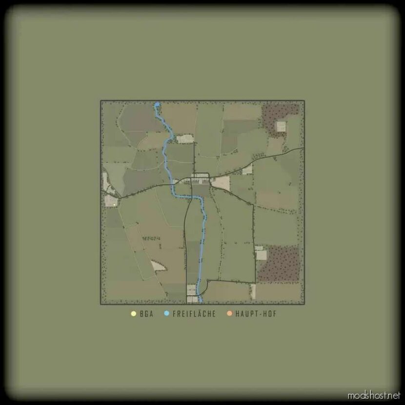 Irgendwo In Brandenburg Remaster Real GPS Custompda for Farming Simulator 22