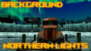 Background Northern Lights V1.50 for American Truck Simulator