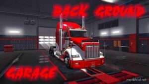 Background Garage Workshop V1.50 for American Truck Simulator