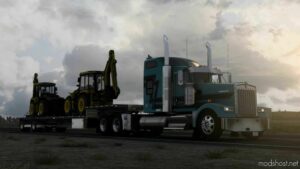 ATS Kenworth Truck Mod: SCS W900 Flatglass V0.9 1.48.5 (Image #4)