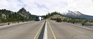 ATS Map Mod: I-5 Mountain Reworks (Includes Reworks Of MT. Rainier, MT. Shasta, MT. Hood) 1.48 (Image #2)