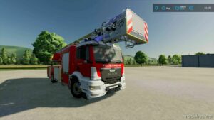 FS22 Mercedes-Benz Truck Mod: Magirus DLK (Image #8)