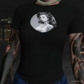 GTA 5 Player Mod: T-Shirt Print | Textures | For MP Female (Image #4)