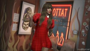 GTA 5 Player Mod: Sabrina Dress For MP Female (Image #2)