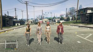 GTA 5 Player Mod: Fixed Female Vagos V3.0 (Featured)