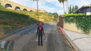 GTA 5 Player Mod: Speaker Woman Add-On PED (Image #4)