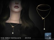 The Bird Necklace for Sims 4