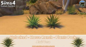 Sims 4 Object Mod: Unlocked – Horse Ranch – Plants Pack (Image #2)