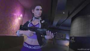 Shaundi From Saints ROW 3 Remastered (HD Model) [Add-On PED] for Grand Theft Auto V