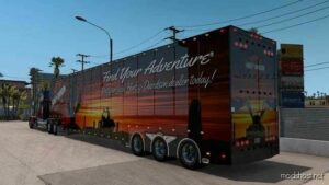 ATS Trailer Mod: 3 Axle Nascar Hauler V1.5 (Image #2)