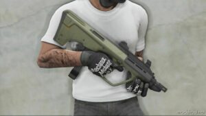 GTA 5 Weapon Mod: MW 2019-AUG Animated (Image #4)