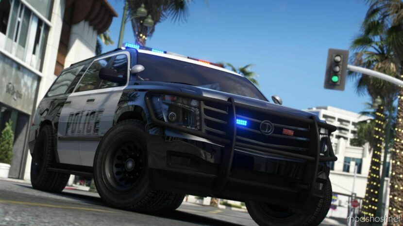 GTA 5 Vehicle Mod: Declasse Police Granger 3600LX Add-On/Fivem | Tuning (Featured)