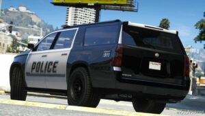 GTA 5 Vehicle Mod: Declasse Police Granger 3600LX Add-On/Fivem | Tuning (Image #5)